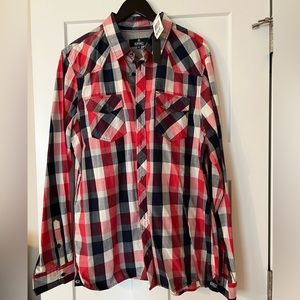 NWT - Buffalo David Bitton Sasha Checked shirt